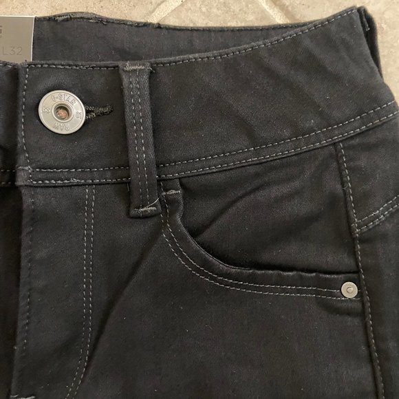 G-Star Women's LYNN MID SUPER SKINNY BLACK JEANS , NWT, W25 L32 - Picture 5 of 7